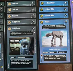 Star Wars CCG Decipher - Hoth - 140 Card Lot - 70 Light + 70 Dark Side - Image 2