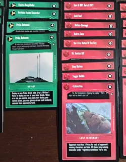 Star Wars CCG Decipher - Hoth - 140 Card Lot - 70 Light + 70 Dark Side - Image 4