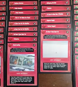 Star Wars CCG Decipher - Hoth - 140 Card Lot - 70 Light + 70 Dark Side - Image 5