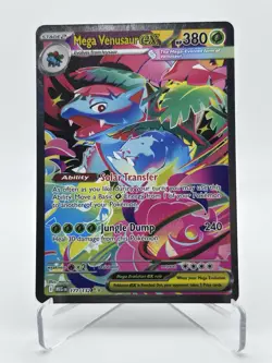 Pokemon Mega Venusaur EX SIR 177/132 Mega Evolution English TCG NM - Image 1