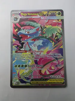 Pokemon TCG Mega Venusaur EX 177/132 Mega Evolution SIR - Image 1