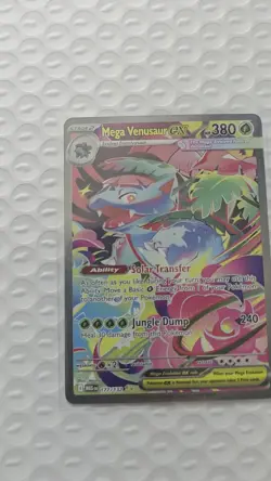 Pokemon TCG Mega Venusaur EX 177/132 Mega Evolution SIR - Image 2