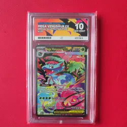 Pokemon TCG Mega Evolution Mega Venusaur EX SIR 177/132 English Ace 10 - Image 1