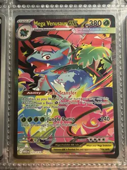 Pokemon TCG Mega Venusaur EX 177/132 Sir Mega Evolution - Image 1
