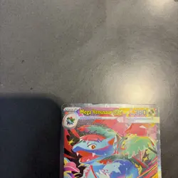 Mega Venusaur Pokemon TCG Mega Evolution - Mega Venusaur EX SIR 177/132 LP - Image 2