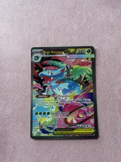 Pokemon TCG Mega Venusaur EX 177/132 SIR Mega Evolutions NM - Image 1