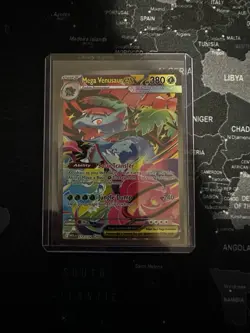 Pokemon TCG Mega Venusaur EX 177/132 SIR Mega Evolutions NM - Image 1