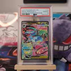 Pokemon TCG Mega Venusaur Ex 177/132 Mega Evolutions SIR PSA10 - Image 1