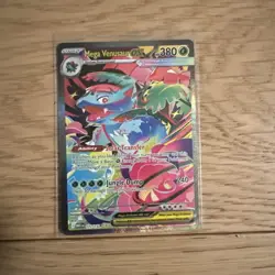 Pokemon TCG Mega Venusaur EX Card 177/132 Mega Evolution Sir NM Condition - Image 1