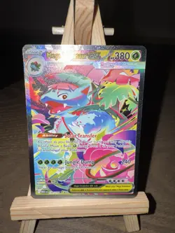 Pokemon TCG Mega Evolution Mega Venusaur EX Card 177/132 Sir NM Condition - Image 2