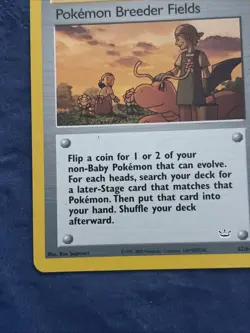 Pokemon Breeder Fields 62/64 Neo Revelation Regular - Image 3