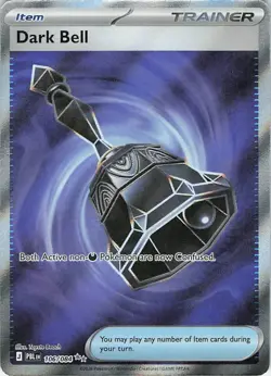 Dark Bell Holo Ultra Rare ME05: Pitch Black 106/084 NM - Image 1
