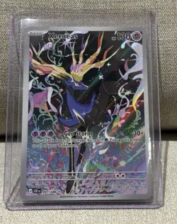 Pokemon TCG Xerneas 091/086 Crown Zenith Rare Full Art Holo Card English - Image 2
