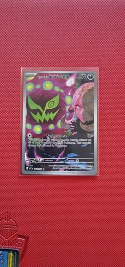 Pokemon TCG Cynthia's Spiritomb 244/217 Ascended Heroes Illustration Rare IR - Image 1