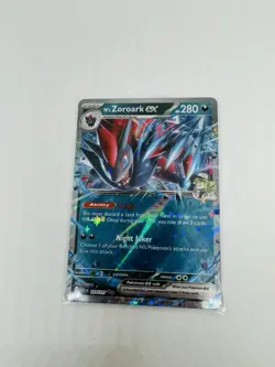 N'S ZOROARK EX 137/217 POKEMON ASCENDED HEROES DOUBLE RARE NM POKEMON TCG - Image 1