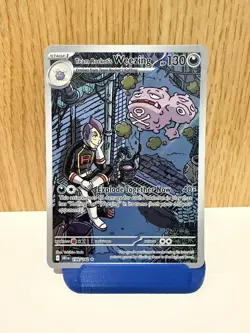 Team Rockets Weezing - 199/182 - Pokemon Destined Rivals - Illustration Rare NM - Image 1