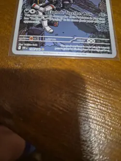 Pokemon TCG Team Rockets Weezing Illustration Rare Destined Rivals 199/182 - Image 2