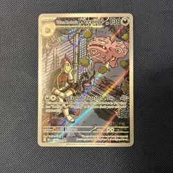 Pokemon TCG Team Rockets Weezing Illustration Rare Destined Rivals 199/182 - Image 1