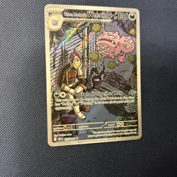 Pokemon TCG Team Rockets Weezing Illustration Rare Destined Rivals 199/182 - Image 3