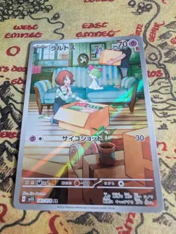 Pokemon Card RALTS 083/078 SV1S Scarlet Ex Japanese Art Rare Near Mint - Image 1