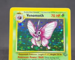 LP/MP - Venomoth 13/64 - Holo Rare Jungle - Pokemon Card - Image 2