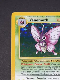 LP/MP - Venomoth 13/64 - Holo Rare Jungle - Pokemon Card - Image 4