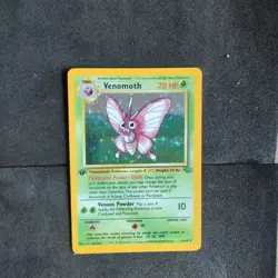 Pokemon Card Venomoth Jungle 1st Edition Rare Holo 13/64 WOTC - Image 2