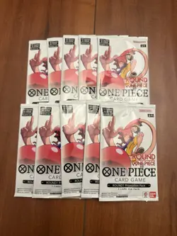 *SHIPS NOW* Lot 10x Sealed Round 1 One Piece Card Game Promo Pack English OPTCG - Image 1