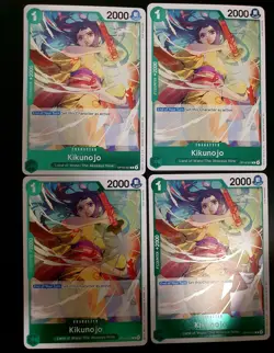🔥 Kikunojo - OP14-023 OP14-023 The Azure Sea's Seven Regular, Playset (x4)🔥 - Image 1