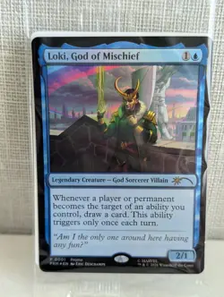 SDCC 2026 PROMO CARD Loki, god Of Mischief Sealed & Welcome Deck & Comic Book - Image 5