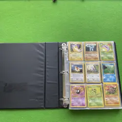 Pokemon Vintage Binder 1999 with Cards - Image 2