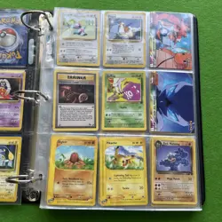 Pokemon Vintage Binder 1999 with Cards - Image 4