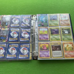 Pokemon Vintage Binder 1999 with Cards - Image 5