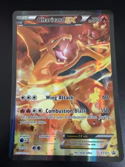 Pokemon TCG Charizard EX Jumbo Oversized Promo Holo Black Star Card XY121 - Image 2