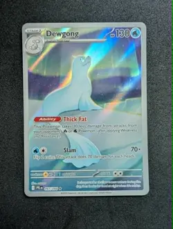 Dewgong 097/094 Illustration Rare - Phantasmal Flames - Full Art Pokemon TCG NM - Image 2