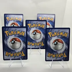Pokemon TCG SV: Black Bolt PokeBall Rev Holo 5 Card Lot - Image 2