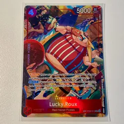 Lucky.Roux OP09-015 TR - OP11 A Fist of Divine Speed - One Piece Card Game - Image 1
