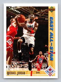 1991-92 Upper Deck Basketball Card #69 Michael Jordan East All-Star Game - Image 1