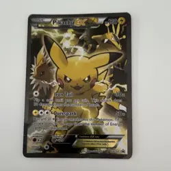 Pokemon Company Pikachu EX XY124 Promo Holo XY Black Star Promos 2016 ENG - Image 1