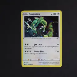 Pokemon TCG Rayquaza SWSH Promo SWSH029 Promo Holo Basic 130 HP English 2020 - Image 1