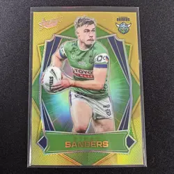 Ethan Sanders #606/725 Luminous Gold Back 2026 NRL League Heroes Hobby - Raiders - Image 1