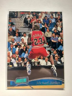 1998-99 Topps Stadium Club #118 Michael Jordan HTF Basketball Card - Image 1