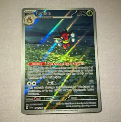 Pokemon TCG Ledian 144/142 Sv07 Stellar Crown Illustration Rare Holo - English - Image 1