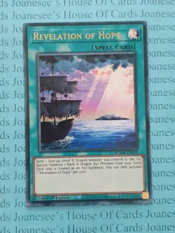 BLMM-EN039 Revelation of Hope Ultra Rare Yu-Gi-Oh Card 1st Edition New - Image 1