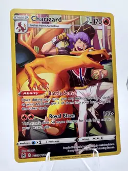 Charizard TG03/TG30 Holo Lost Origin Trainer Gallery Pokemon NM - Image 1