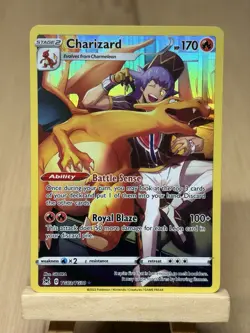 Charizard TG03/TG30 Swsh11: Lost Origin Trainer Gallery Holo NM Pokemon - Image 1