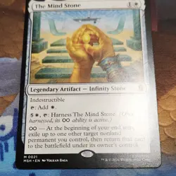 Magic: The Gathering Marvel Super Heroes The Mind Stone Mythic 0021 - Image 1