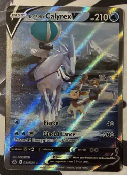 Ice Rider Calyrex v Chilling Reign Alternative Rare Card 164/198 - Image 1