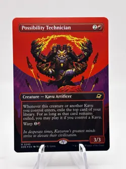 Possibility Technician 0295 Foil Borderless Edge of Eternities EOE MTG NM - Image 1