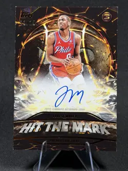 Tyrese Maxey 25-26 Topps 3 /25 Auto Bronze On Card Hit The Mark #HM-TM In Hand - Image 1